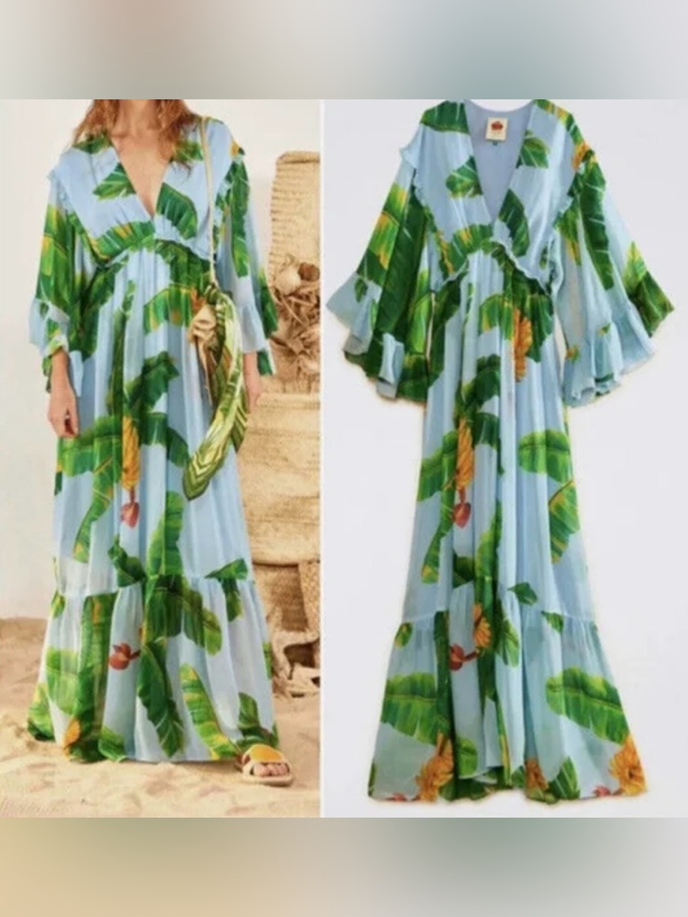 FARM Rio
NWT Farm Rio Fresh Bananas
Maxi Dress